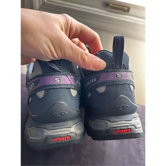 Salomon Sneakers Womens Sz 6.5 Pathfinder Ortholite Contagrip Clima Shield Hikin - Picture 5 of 5